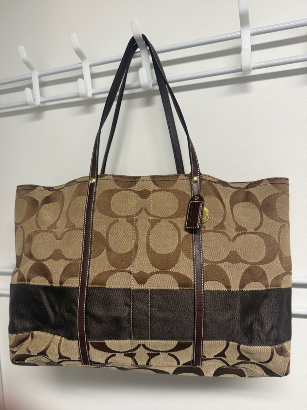 Coach Legacy Stripe Tote 11099 - Picture 13 of 15